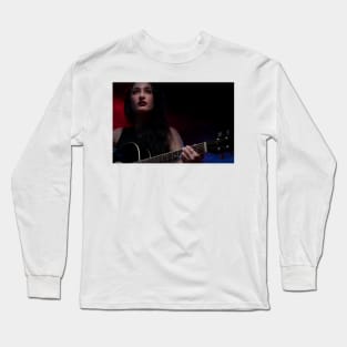 Guitar Lady Long Sleeve T-Shirt